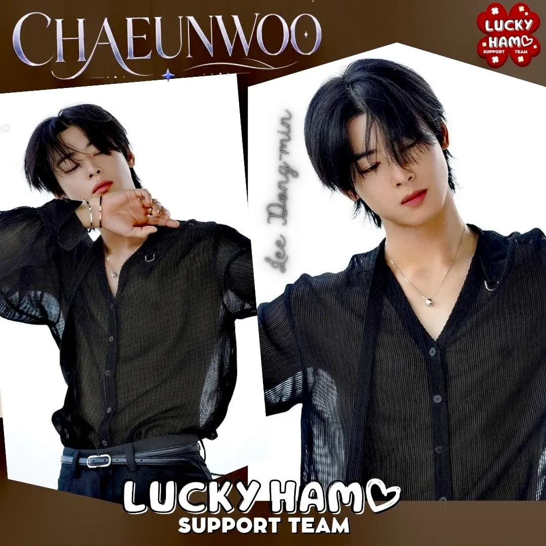 Behind-the-scenes cut of Cha Eunwoo