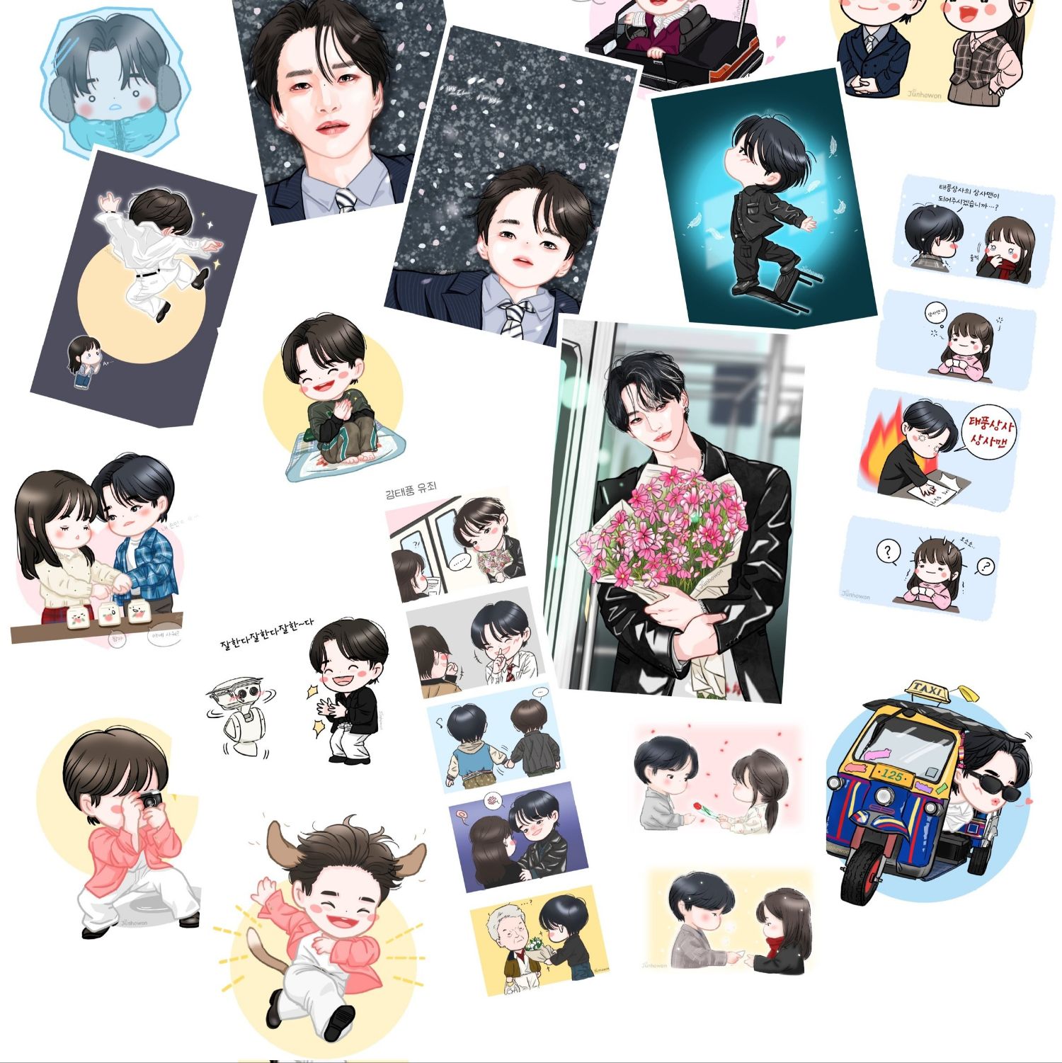 이준호의 비하인드 컷