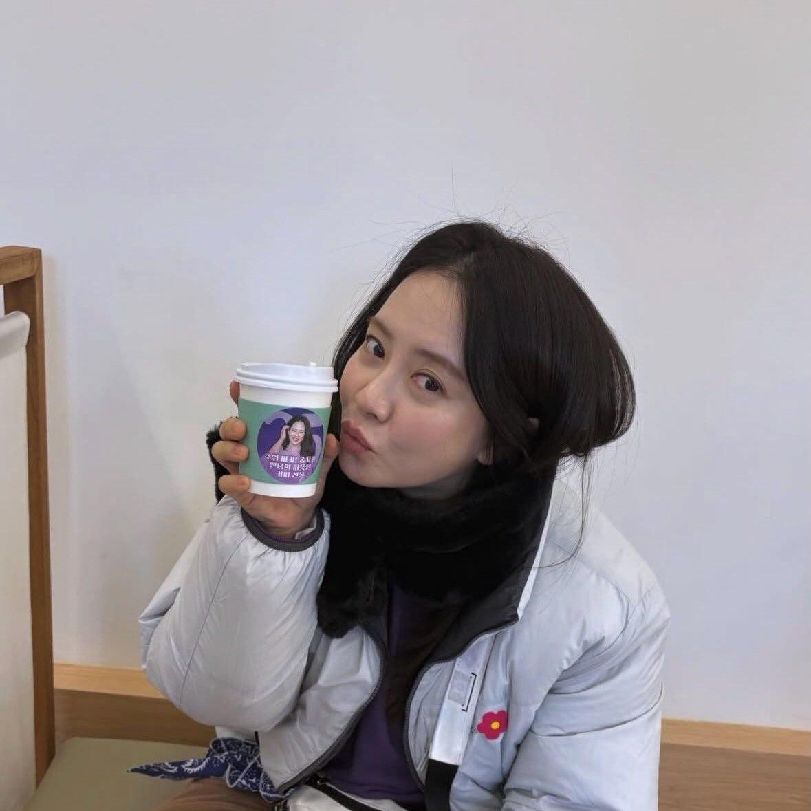 粉絲拍下的宋智孝瞬間