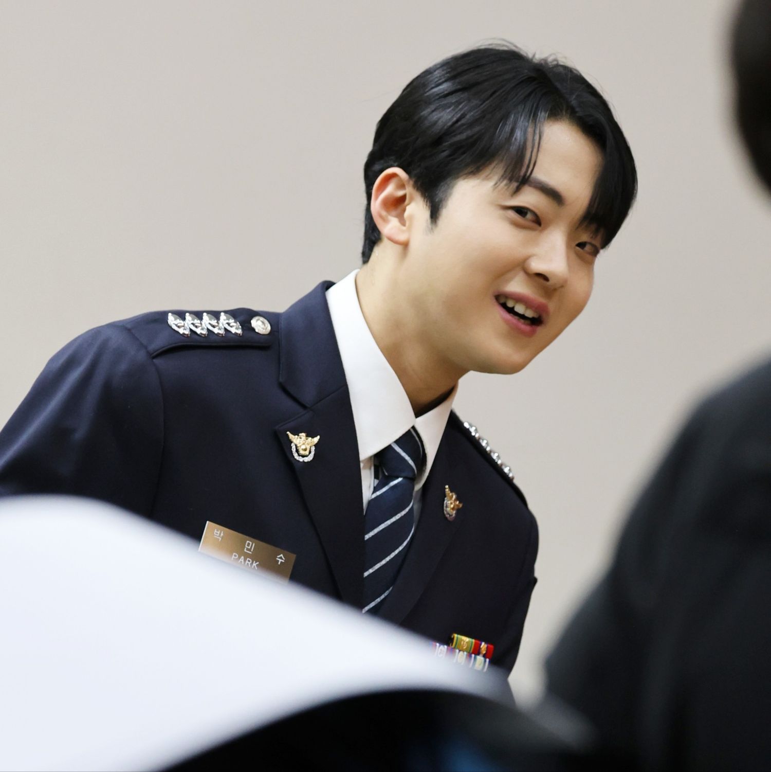 A moment captured by a fan of Park Minsu