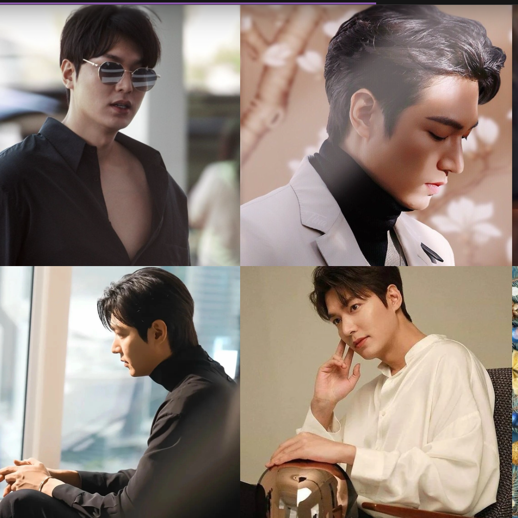 粉丝拍下的李敏镐瞬间