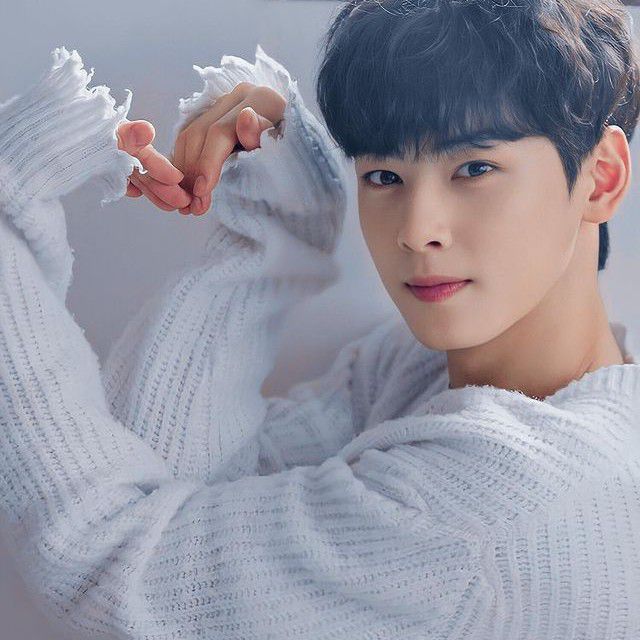 Behind-the-scenes cut of Cha Eunwoo