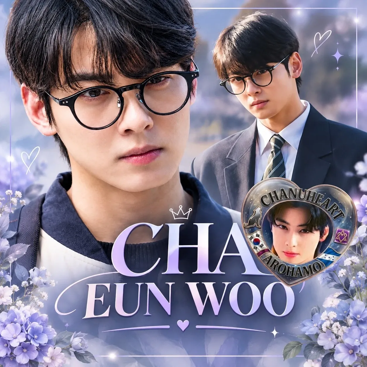 Recent activity shot of Cha Eunwoo
