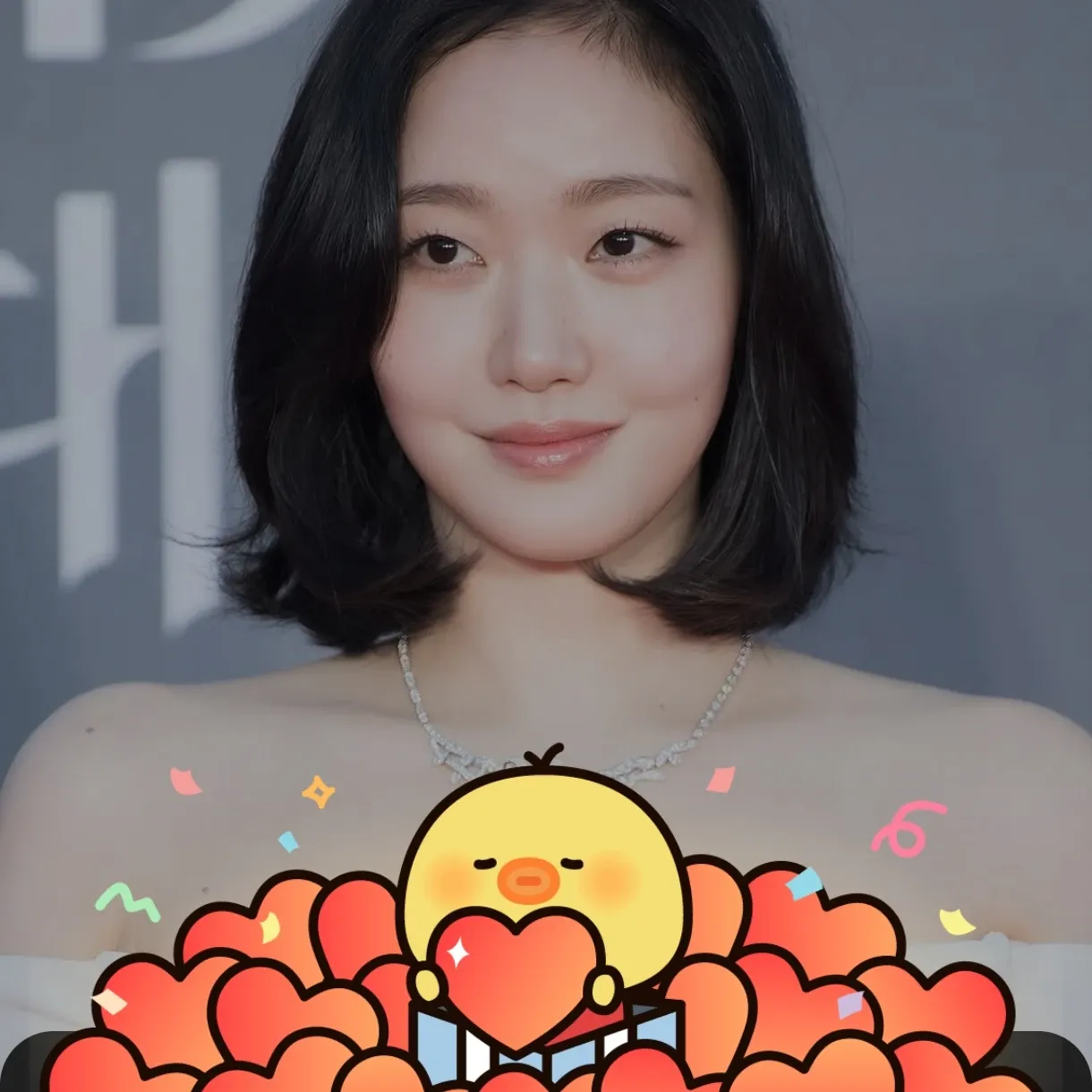 Behind-the-scenes cut of Kim Goeun