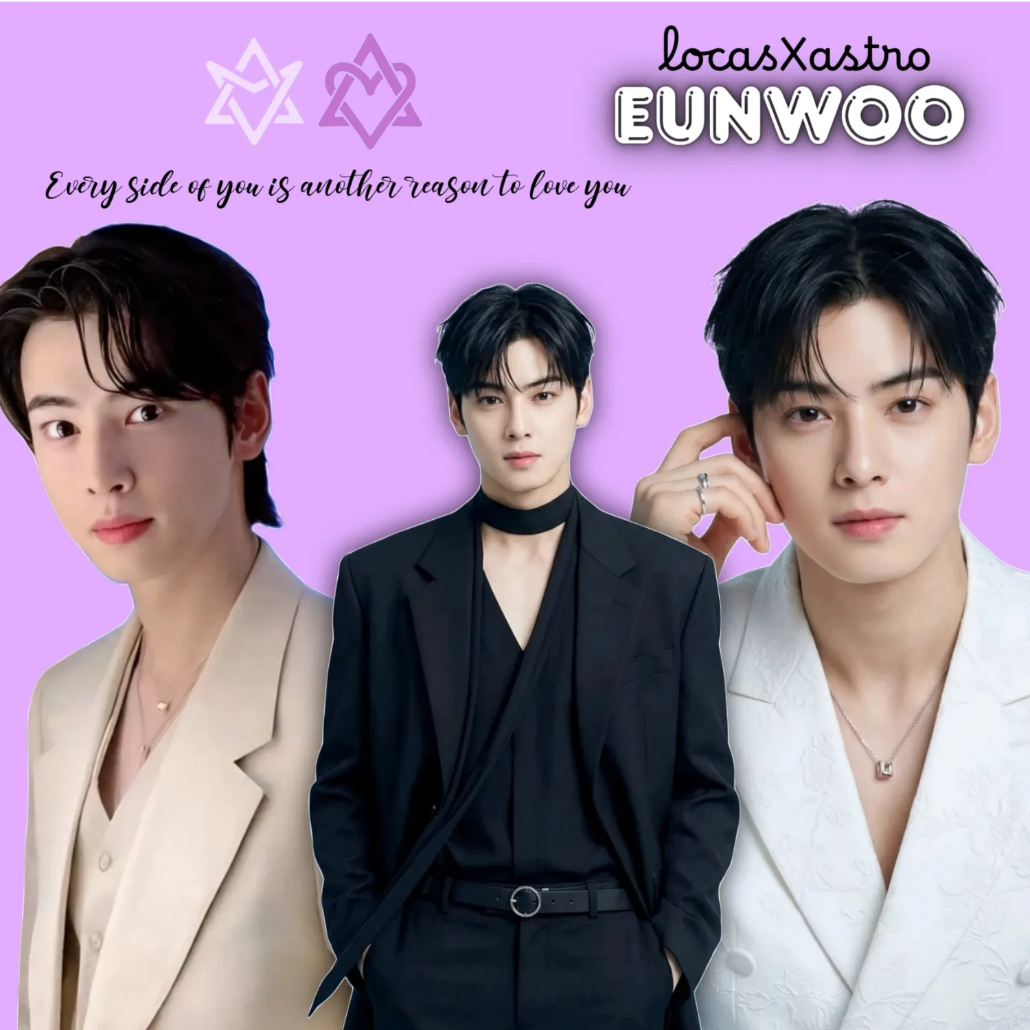 A moment captured by a fan of Cha Eunwoo