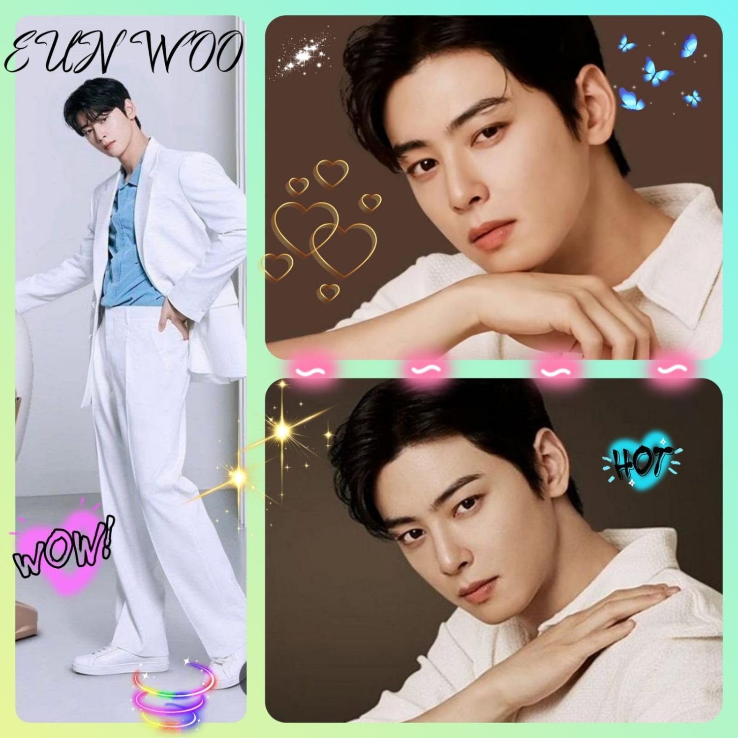 Momen yang diabadikan oleh penggemar Cha Eunwoo