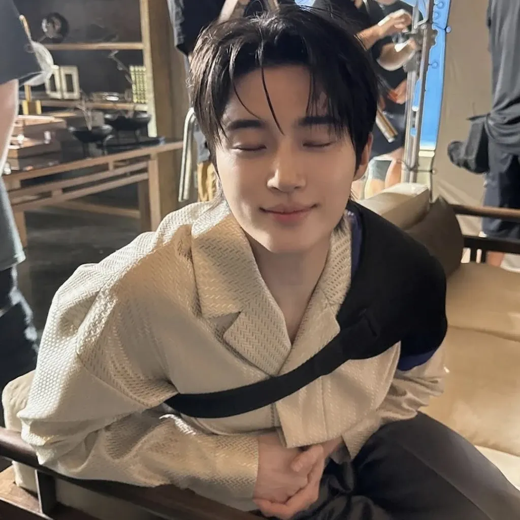 A moment captured by a fan of Byeon Wooseok