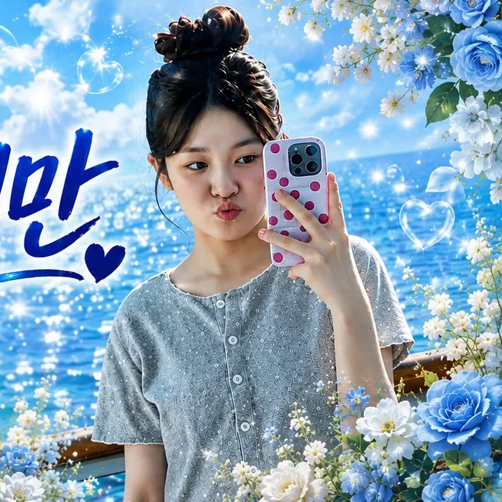 A moment captured by a fan of Yoon Yoonseo