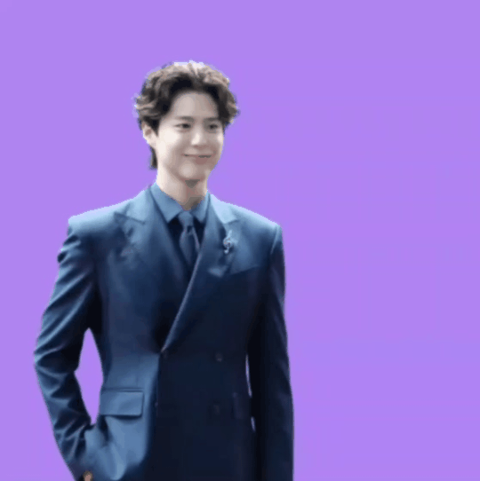 Behind-the-scenes cut of Park Bogum