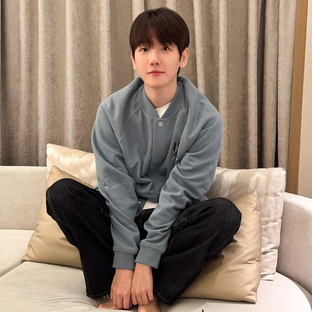 Latest photo of Baekhyun