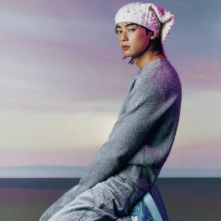 Momen yang diabadikan oleh penggemar Cha Eunwoo