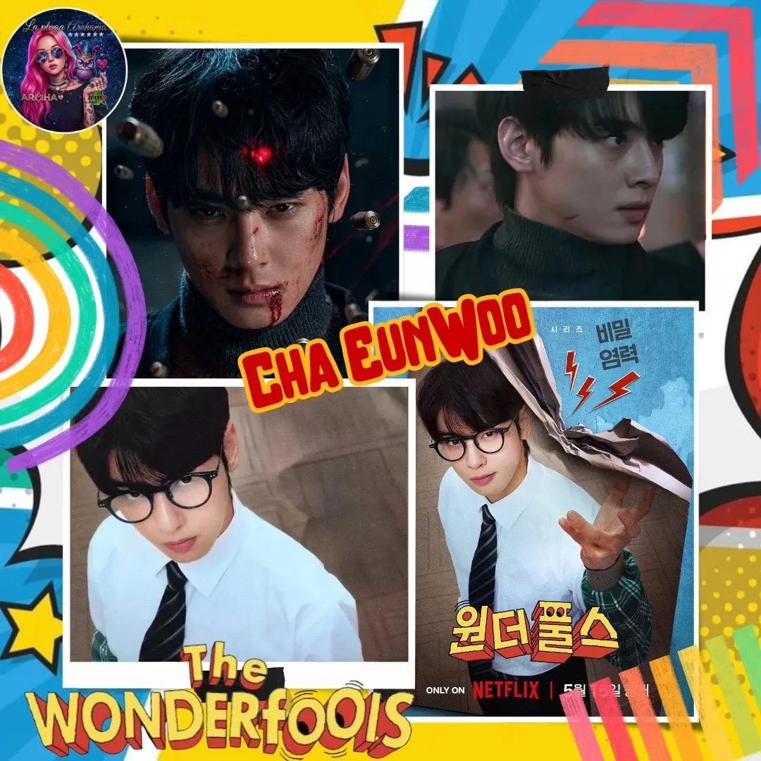 Behind-the-scenes cut of Cha Eunwoo