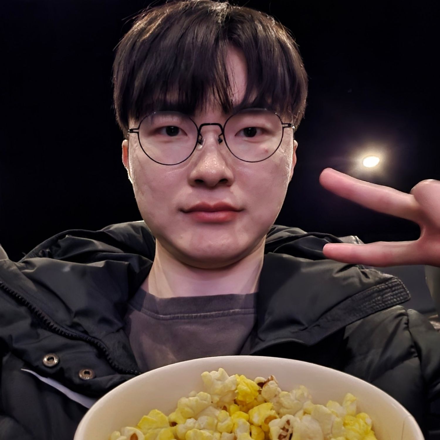 Recent activity shot of Faker