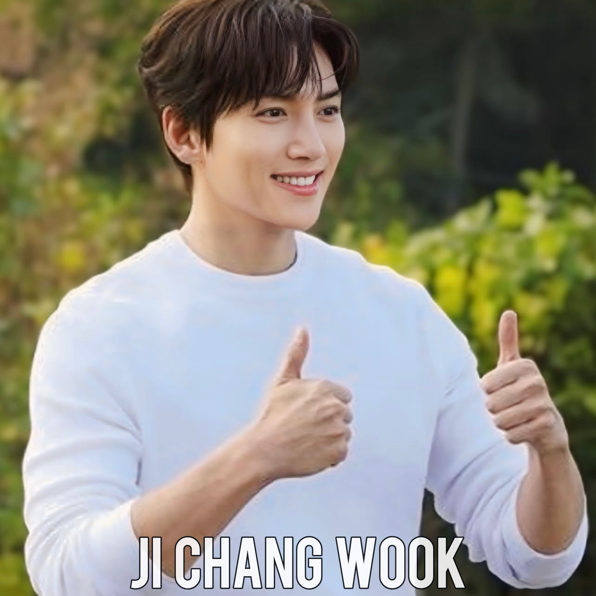 Behind-the-scenes cut of Ji Changwook