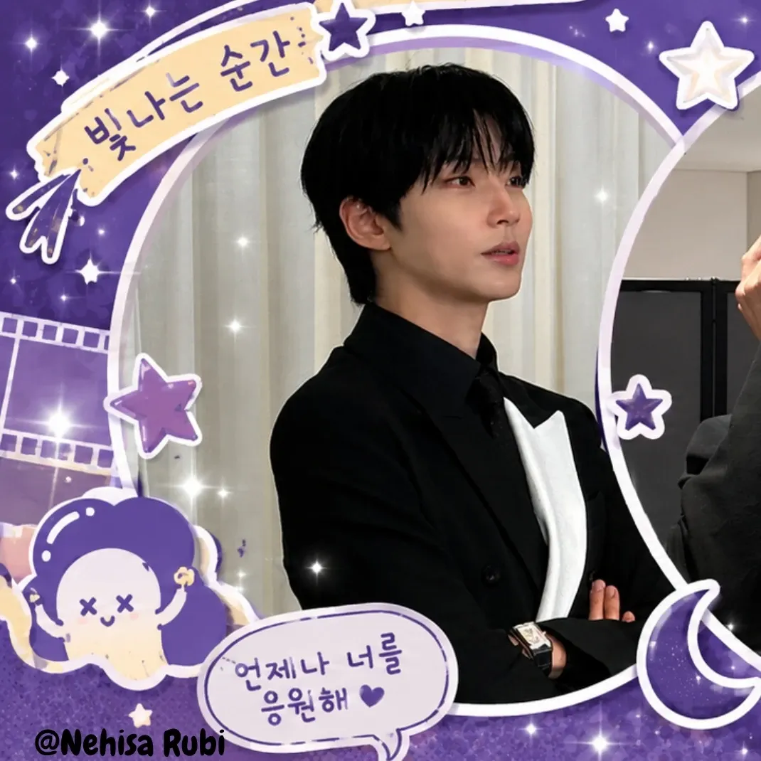 Behind-the-scenes cut of Hwang Inyoup