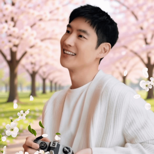 Behind-the-scenes cut of Lee Jaehoon