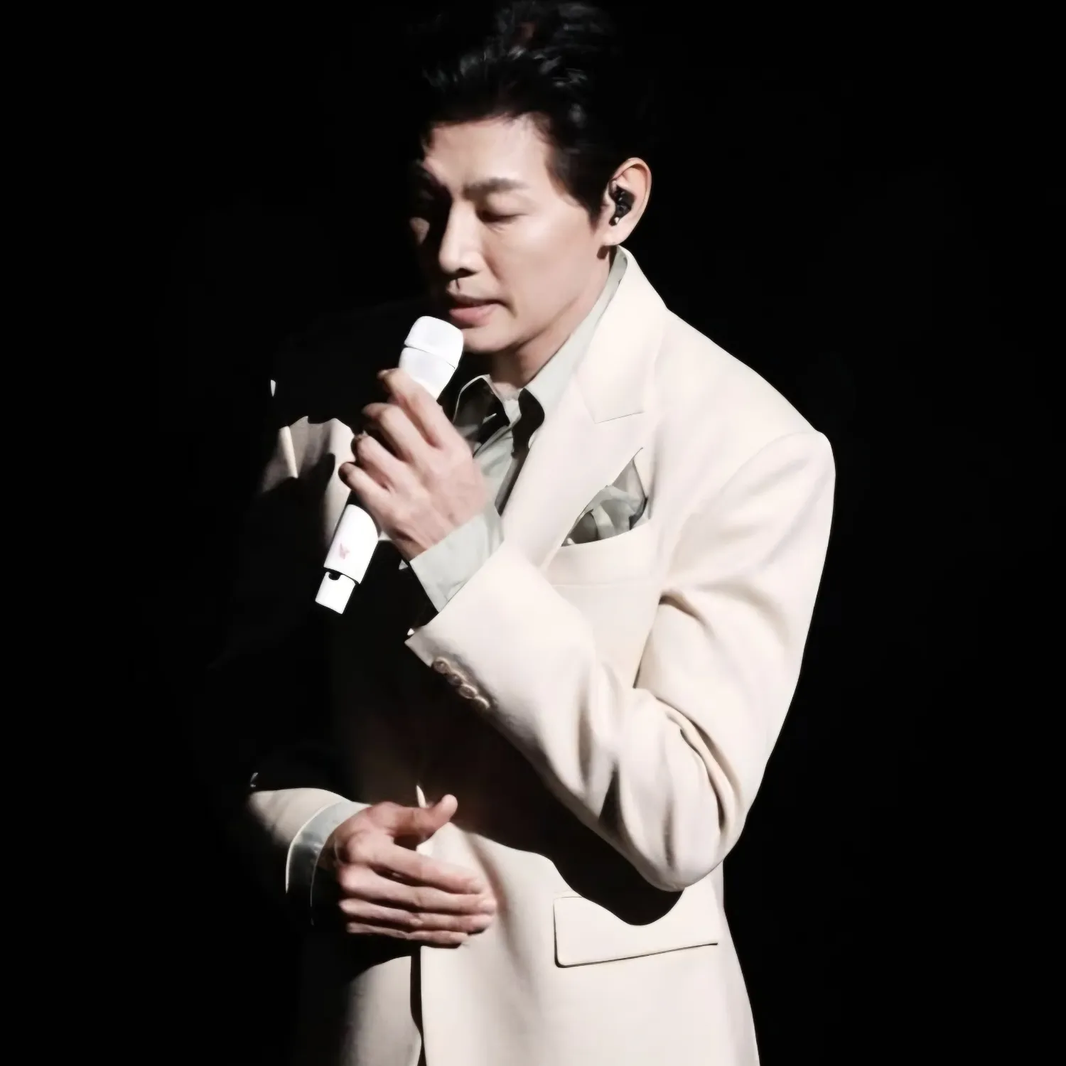 Recent activity shot of Kim Yongpil