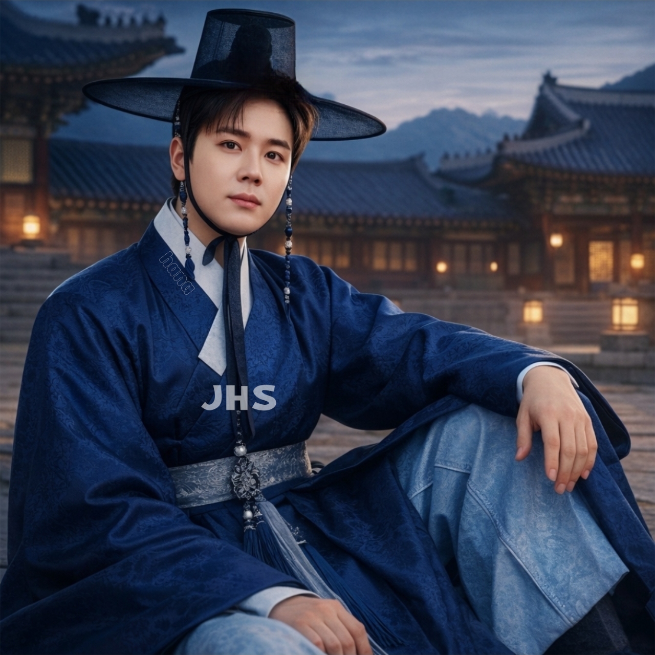 Behind-the-scenes cut of Jin Haesung