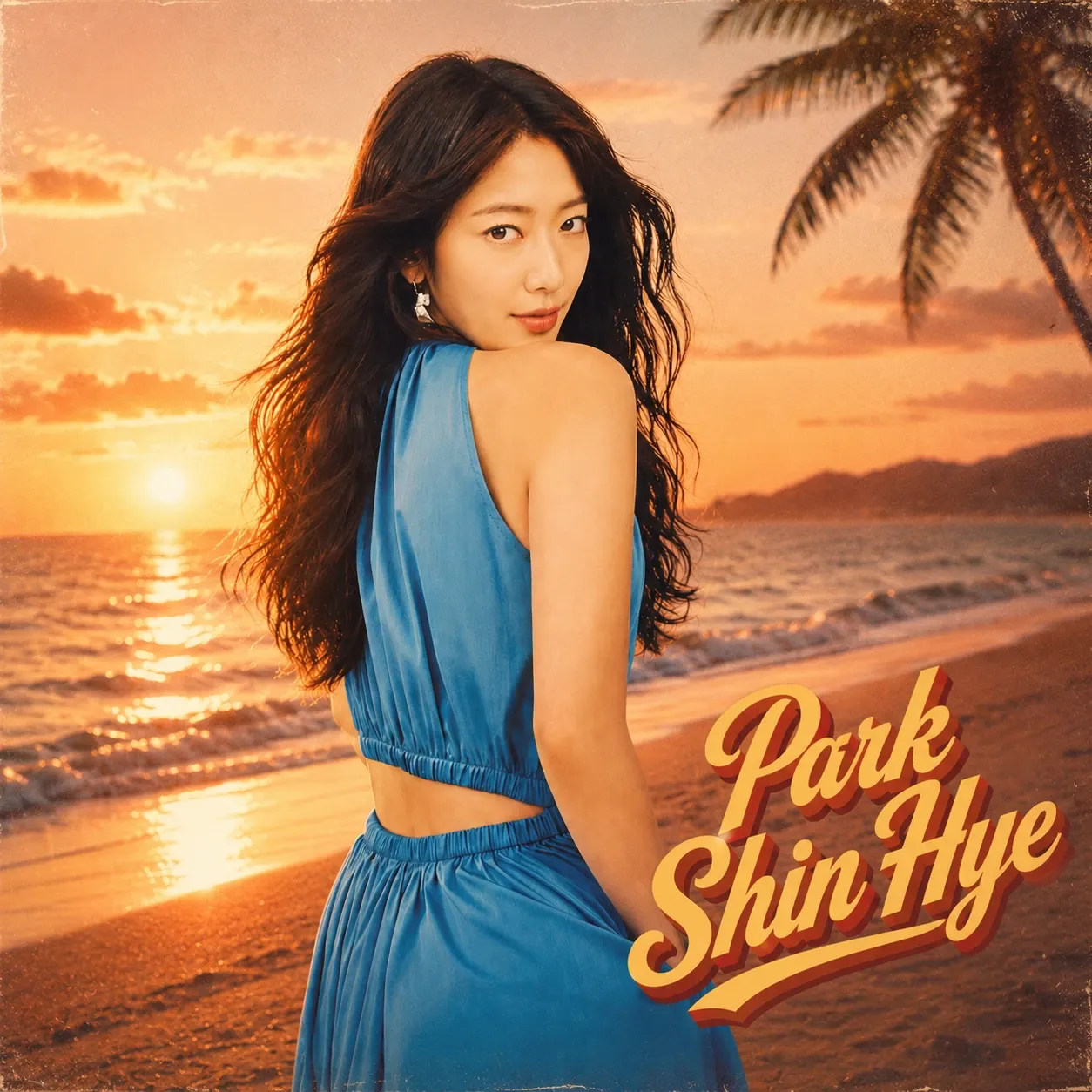 Behind-the-scenes cut of Park Shinhye