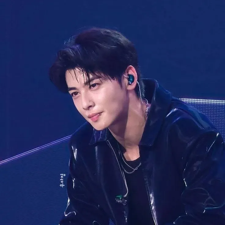 A moment captured by a fan of Cha Eunwoo