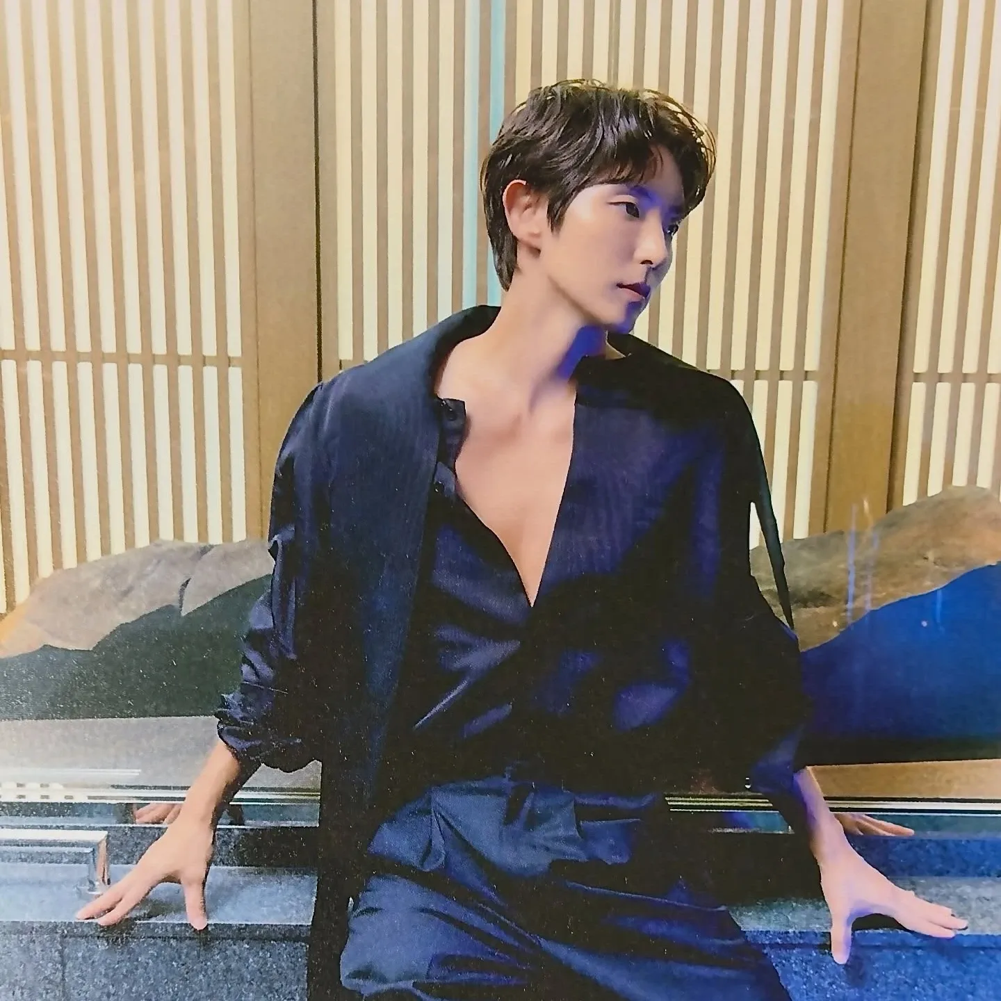 A moment captured by a fan of Lee Joongi