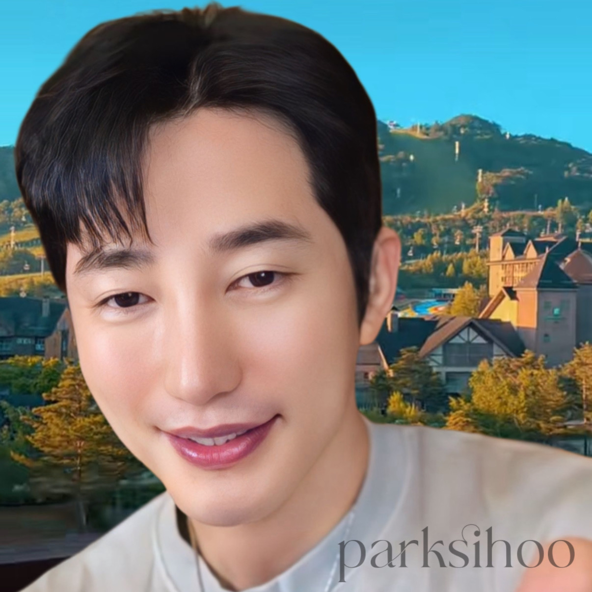 Behind-the-scenes cut of Park Sihoo