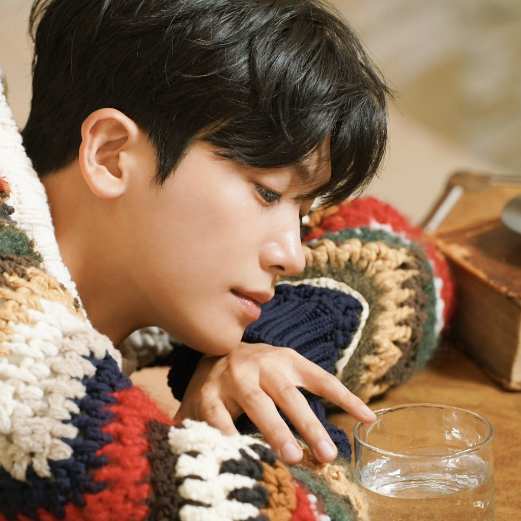 Recent activity shot of Park Hyungsik