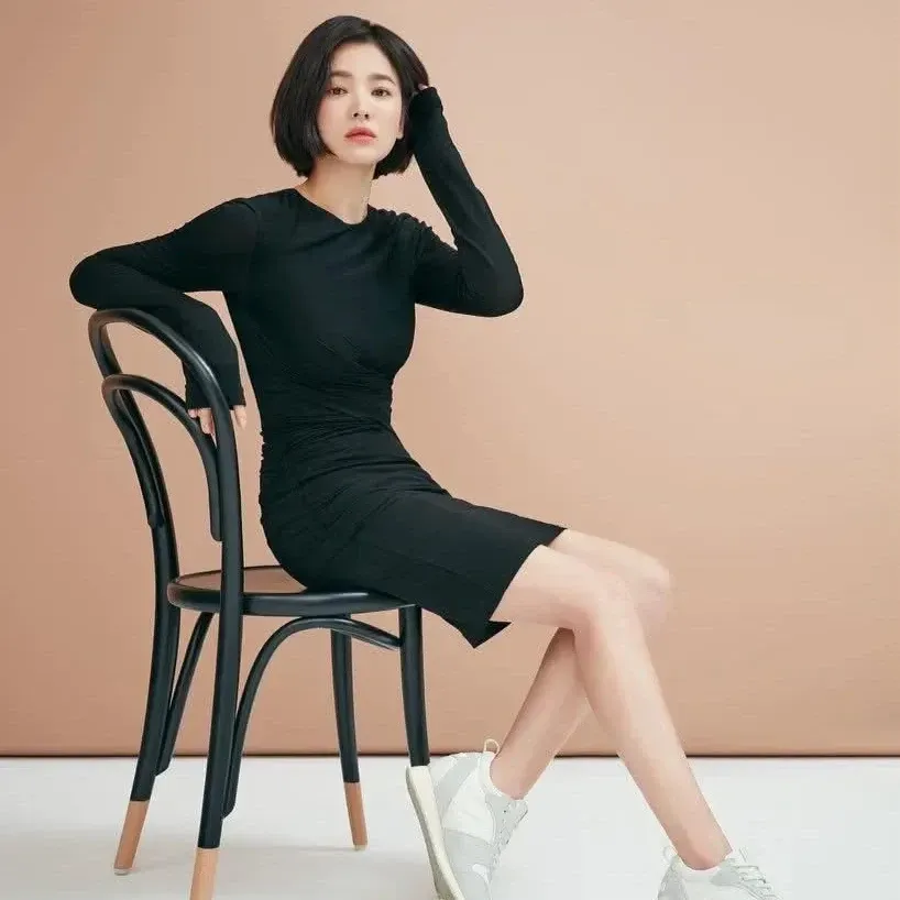Behind-the-scenes cut of Song Hyekyo