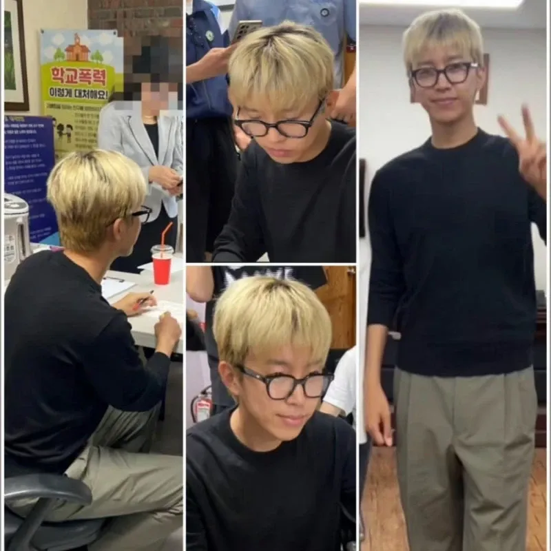 임영웅의 비하인드 컷