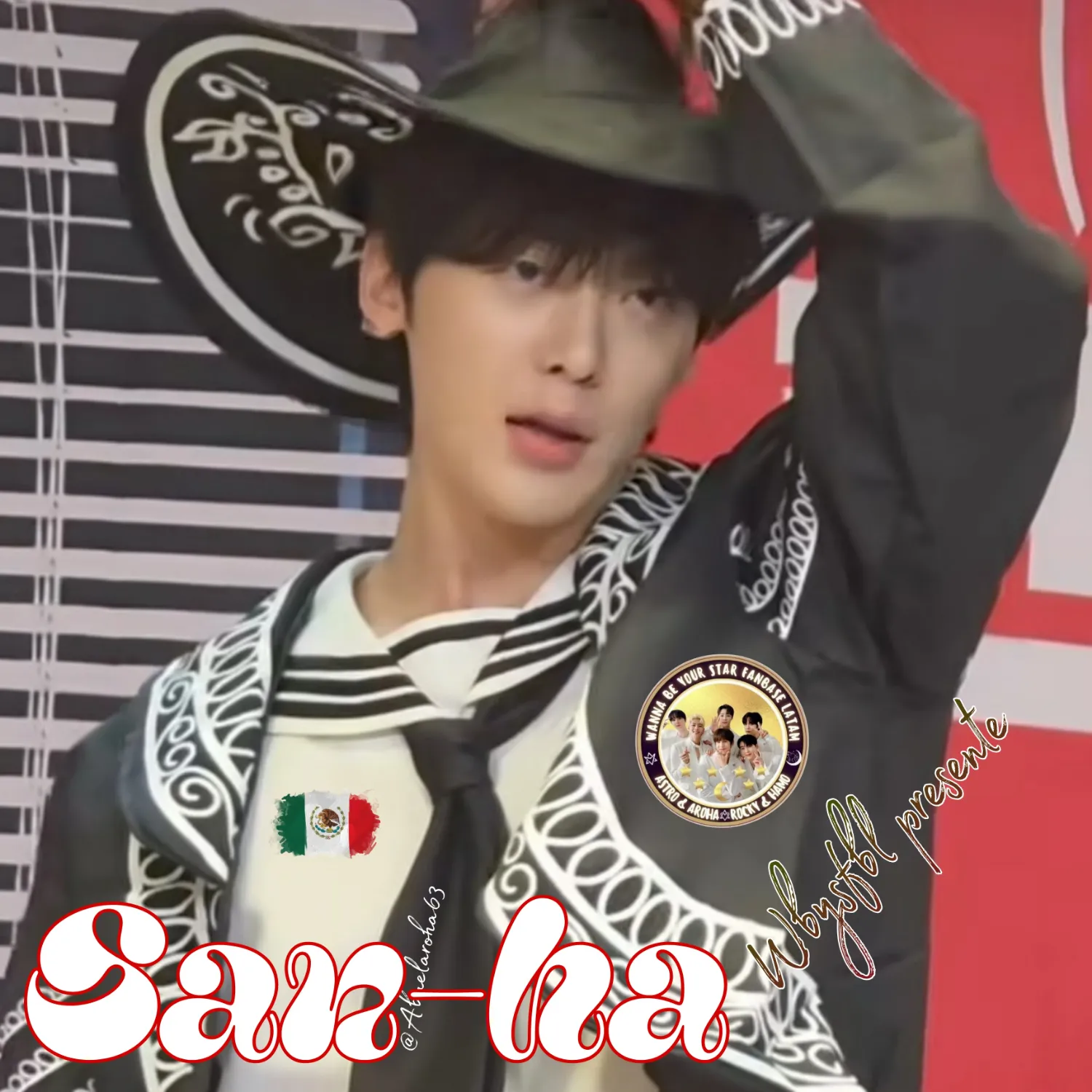 Behind-the-scenes cut of Yoon Sanha