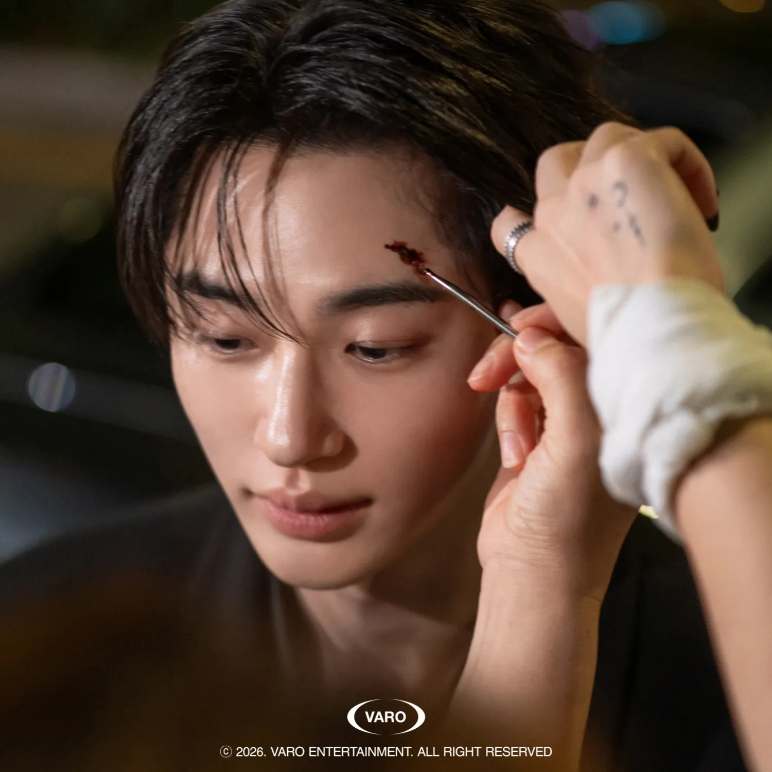 Behind-the-scenes cut of Byeon Wooseok