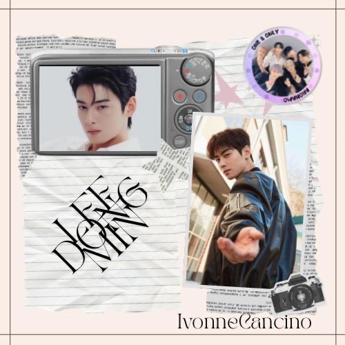 Recent activity shot of Cha Eunwoo