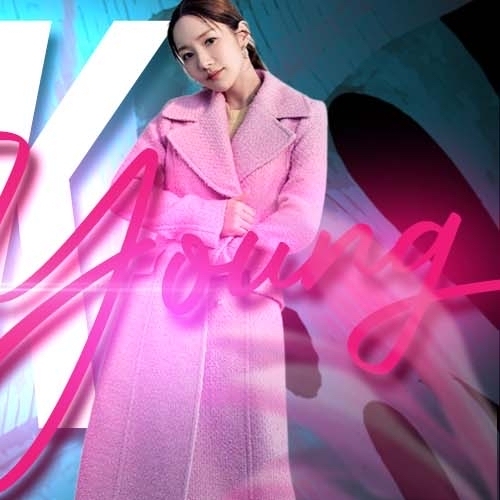 Behind-the-scenes cut of Park Minyoung