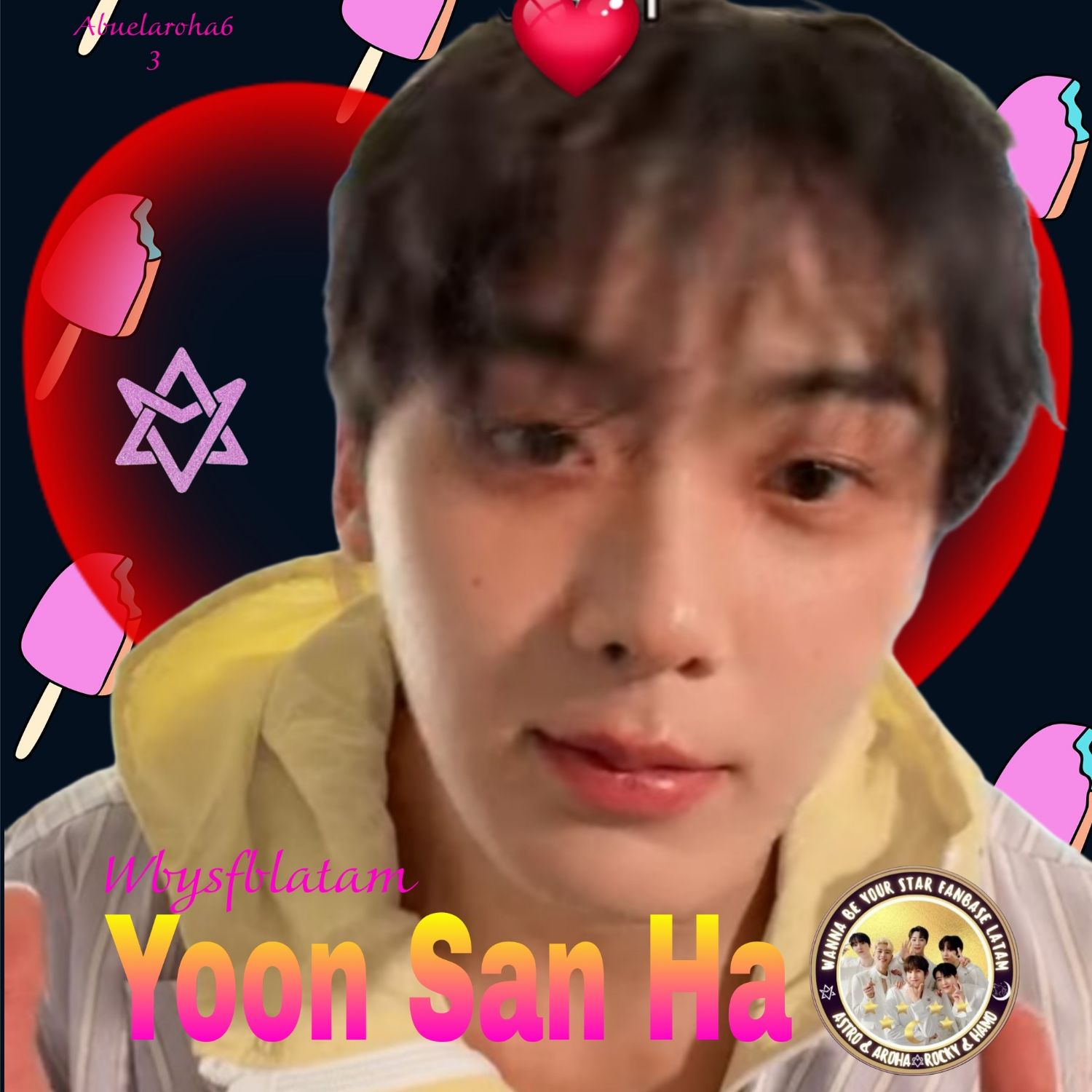 A moment captured by a fan of Yoon Sanha