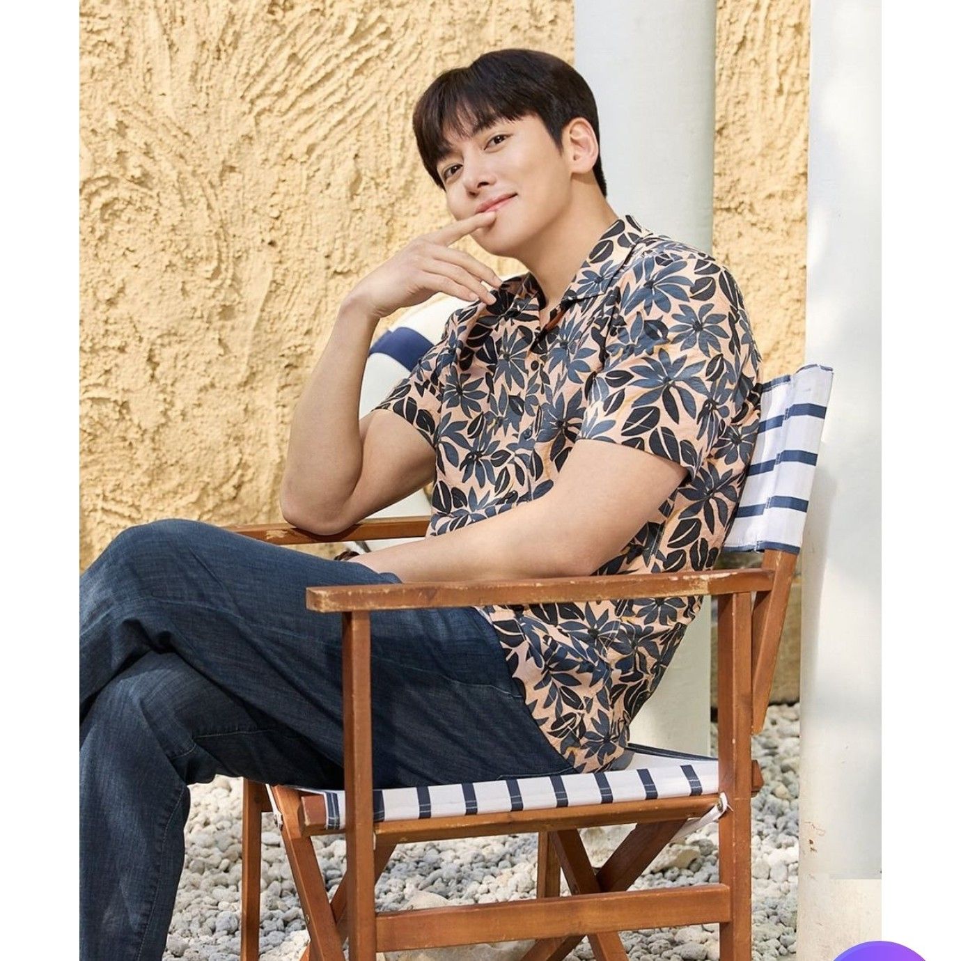 チ・チャンウクのビハインドカット