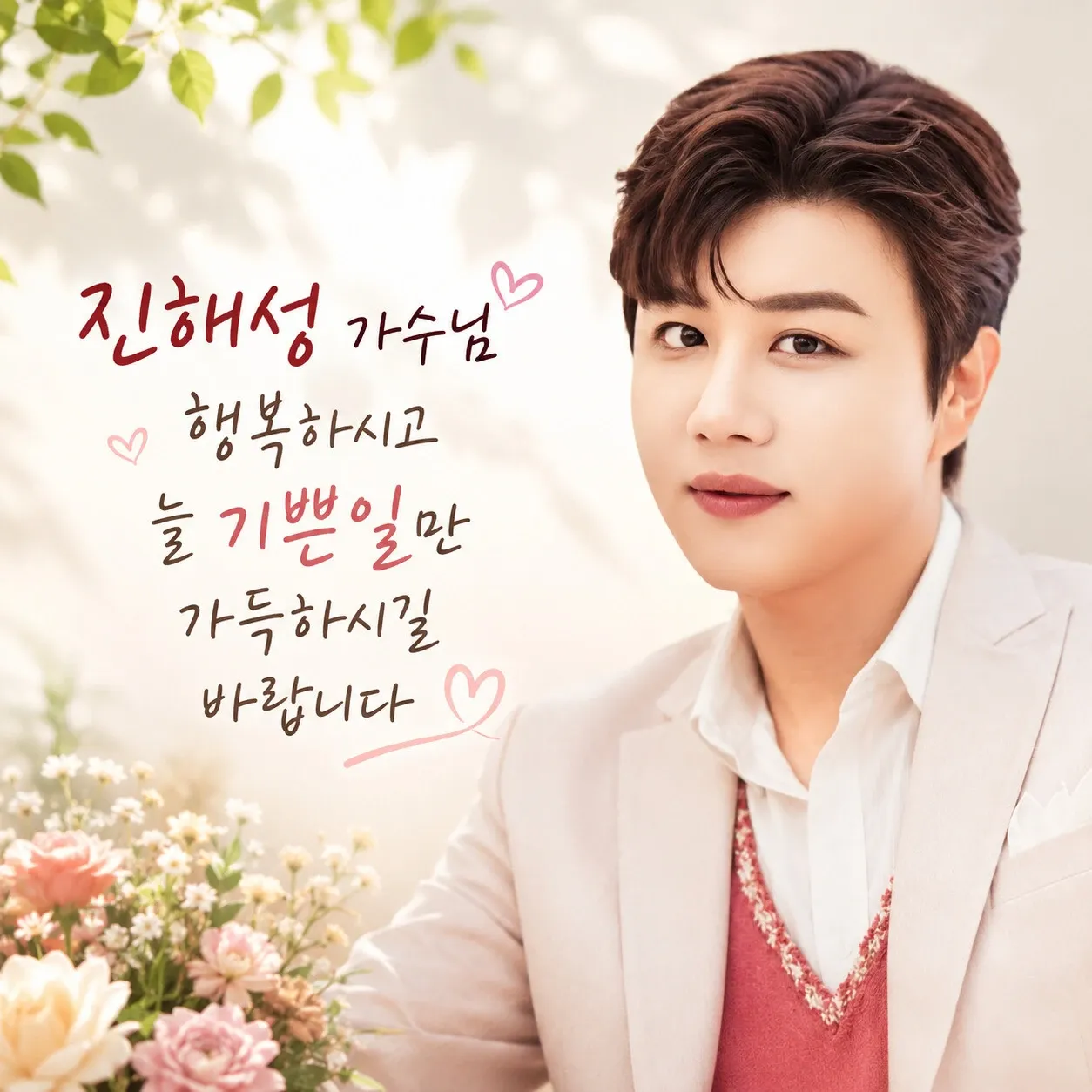 Behind-the-scenes cut of Jin Haesung