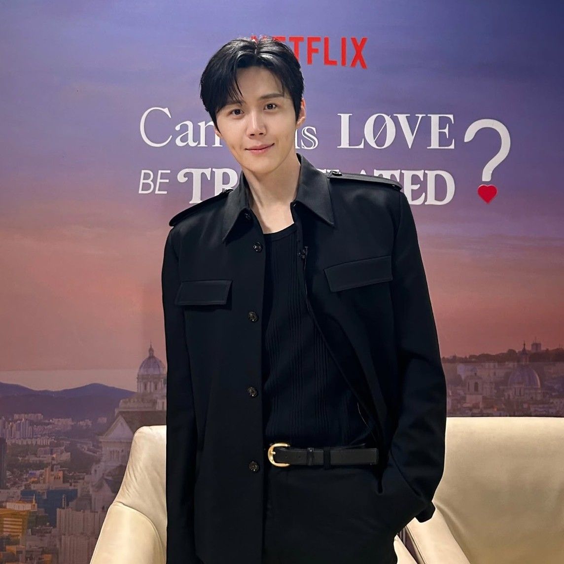 Behind-the-scenes cut of Kim Seonho