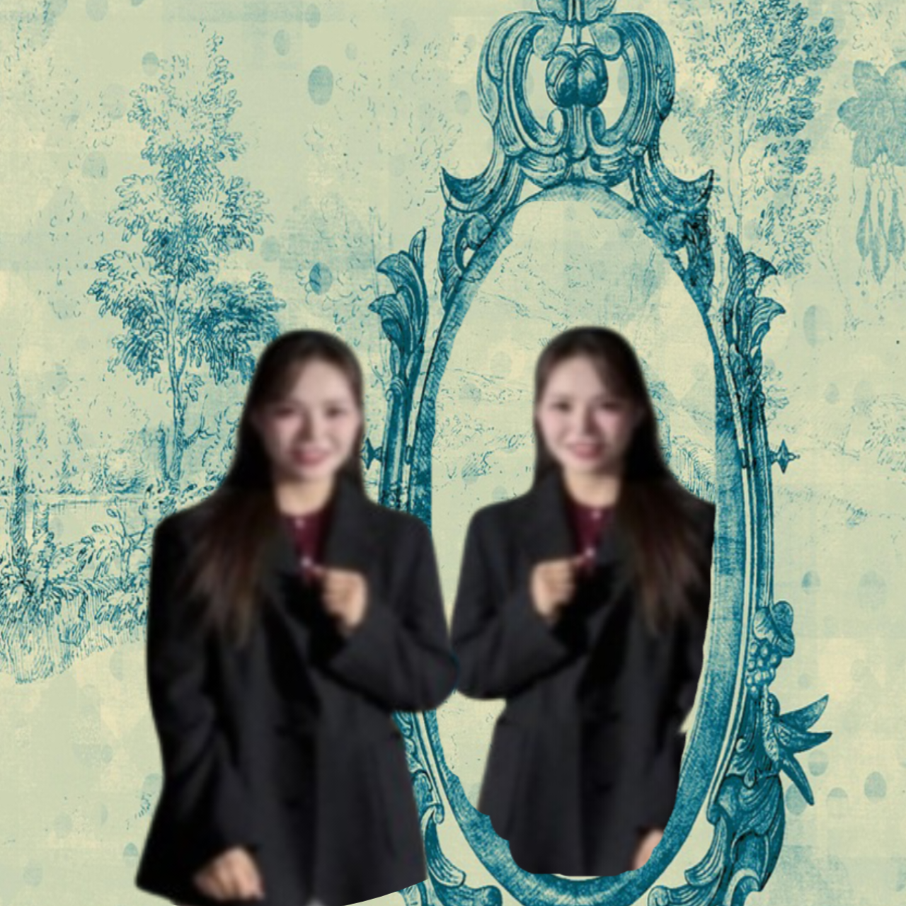 A moment captured by a fan of Miss Kim