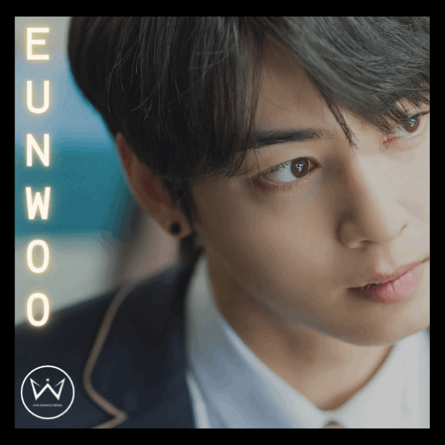 Behind-the-scenes cut of Cha Eunwoo