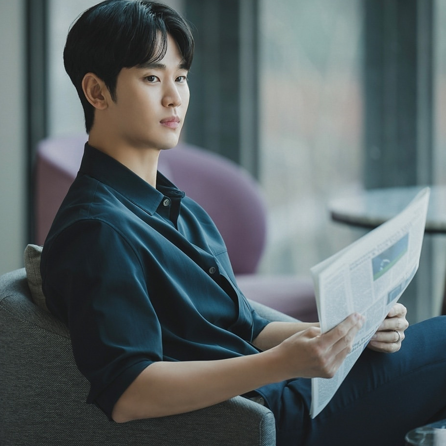 Behind-the-scenes cut of Kim Soohyun