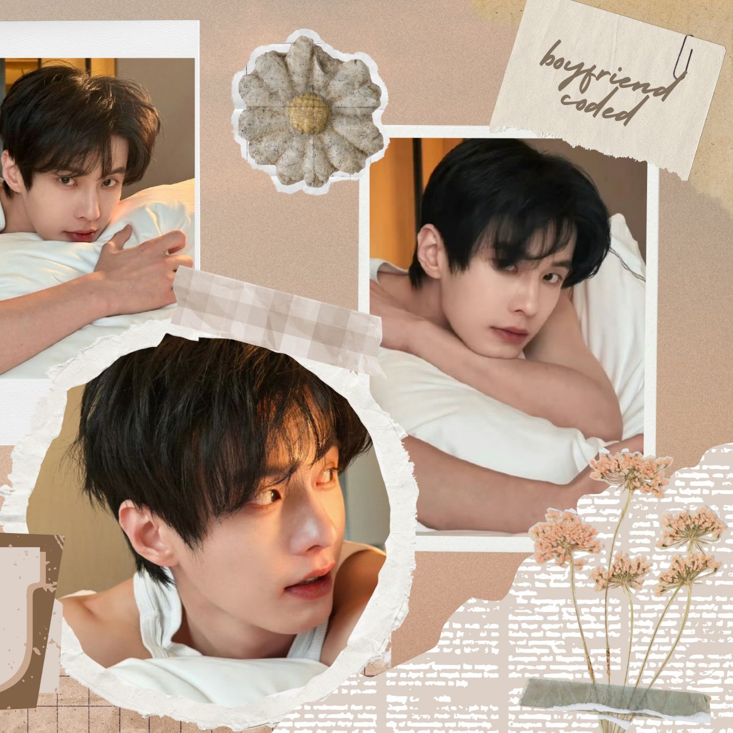 Behind-the-scenes cut of He Yu