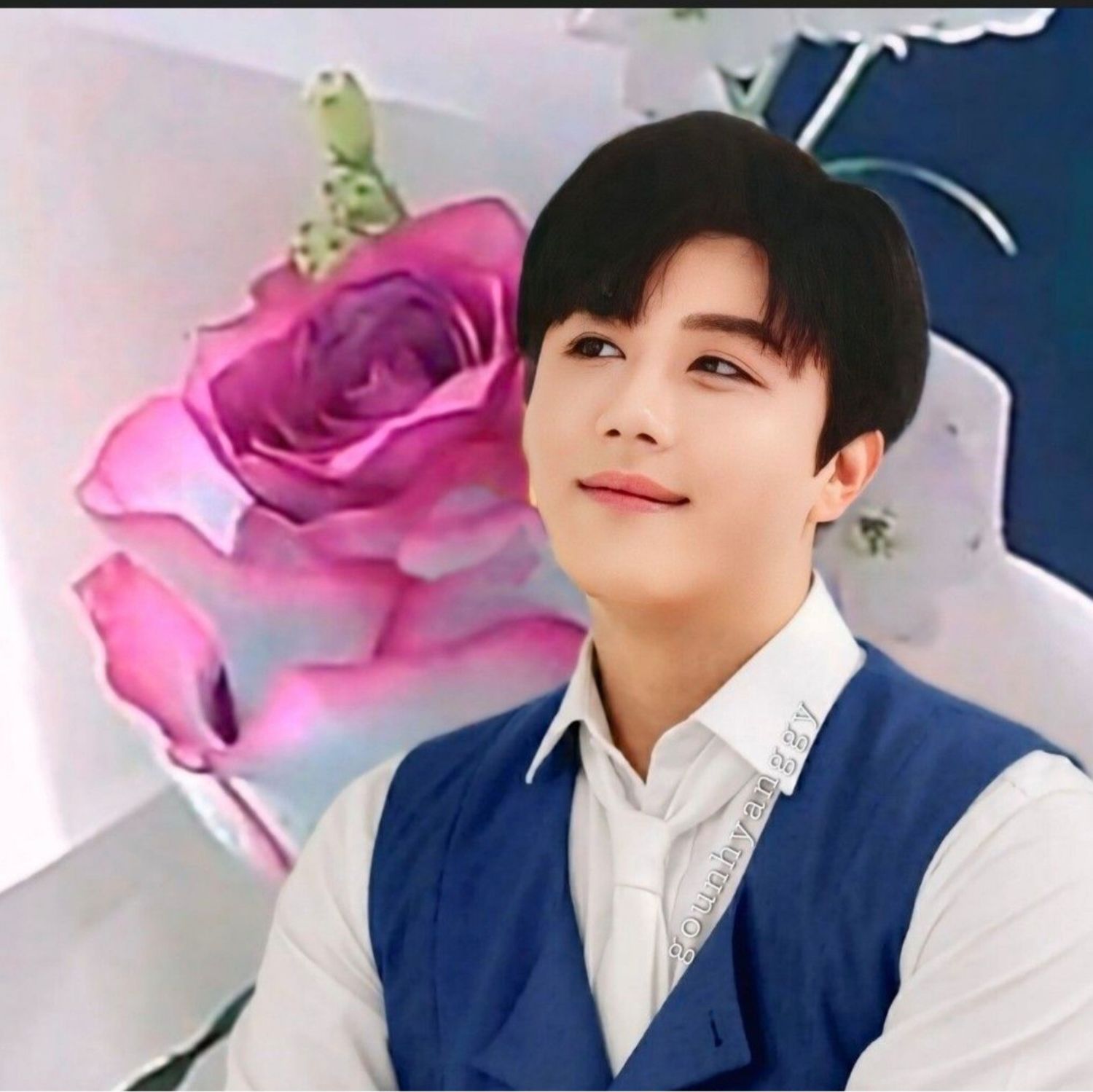 粉丝拍下的晋海成瞬间