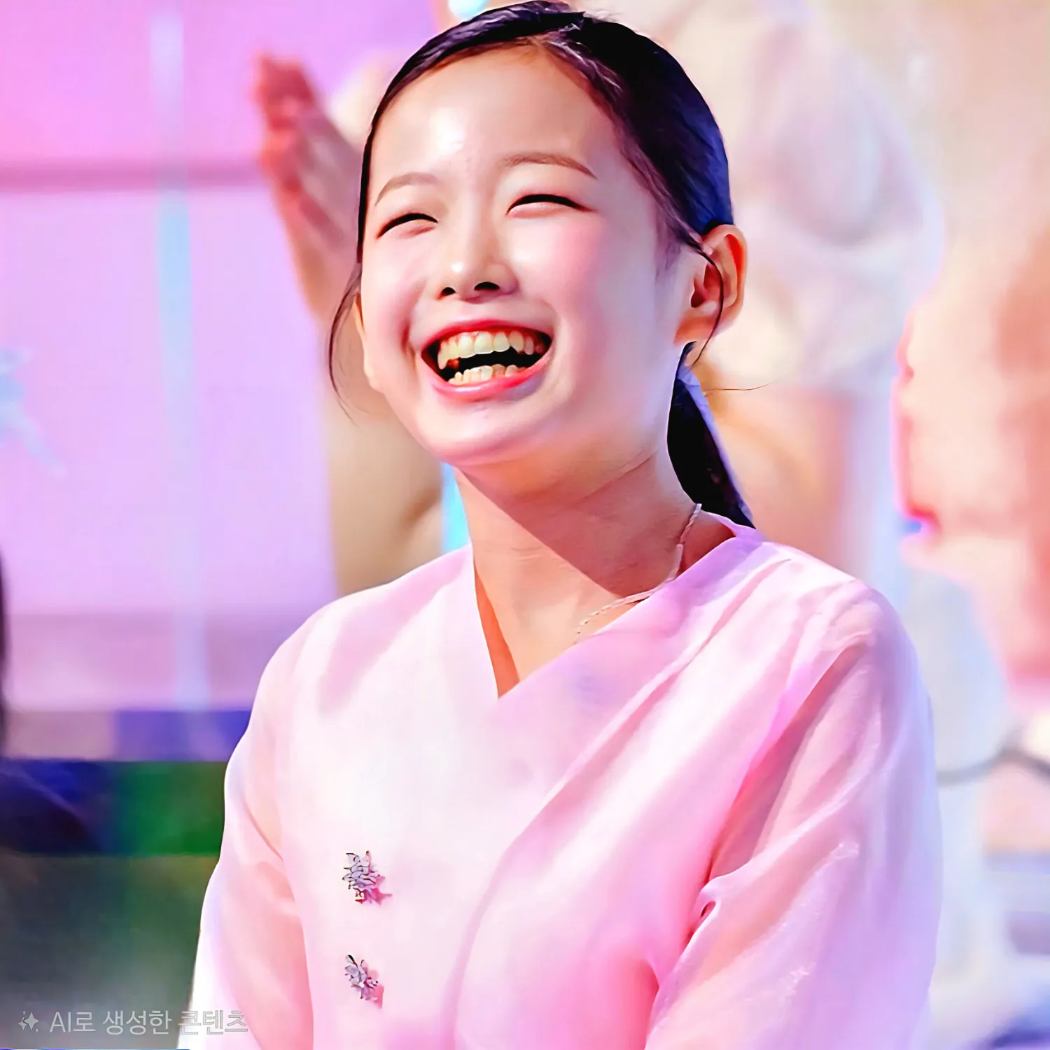 Behind-the-scenes cut of Lee Sooyeon