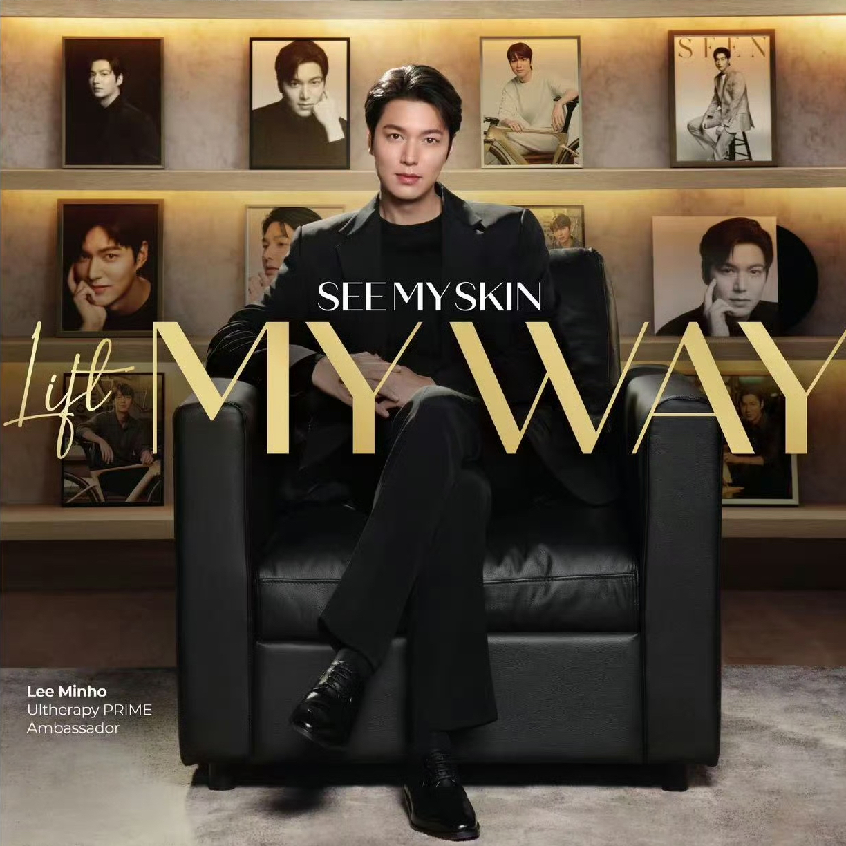 粉絲拍下的李敏鎬瞬間