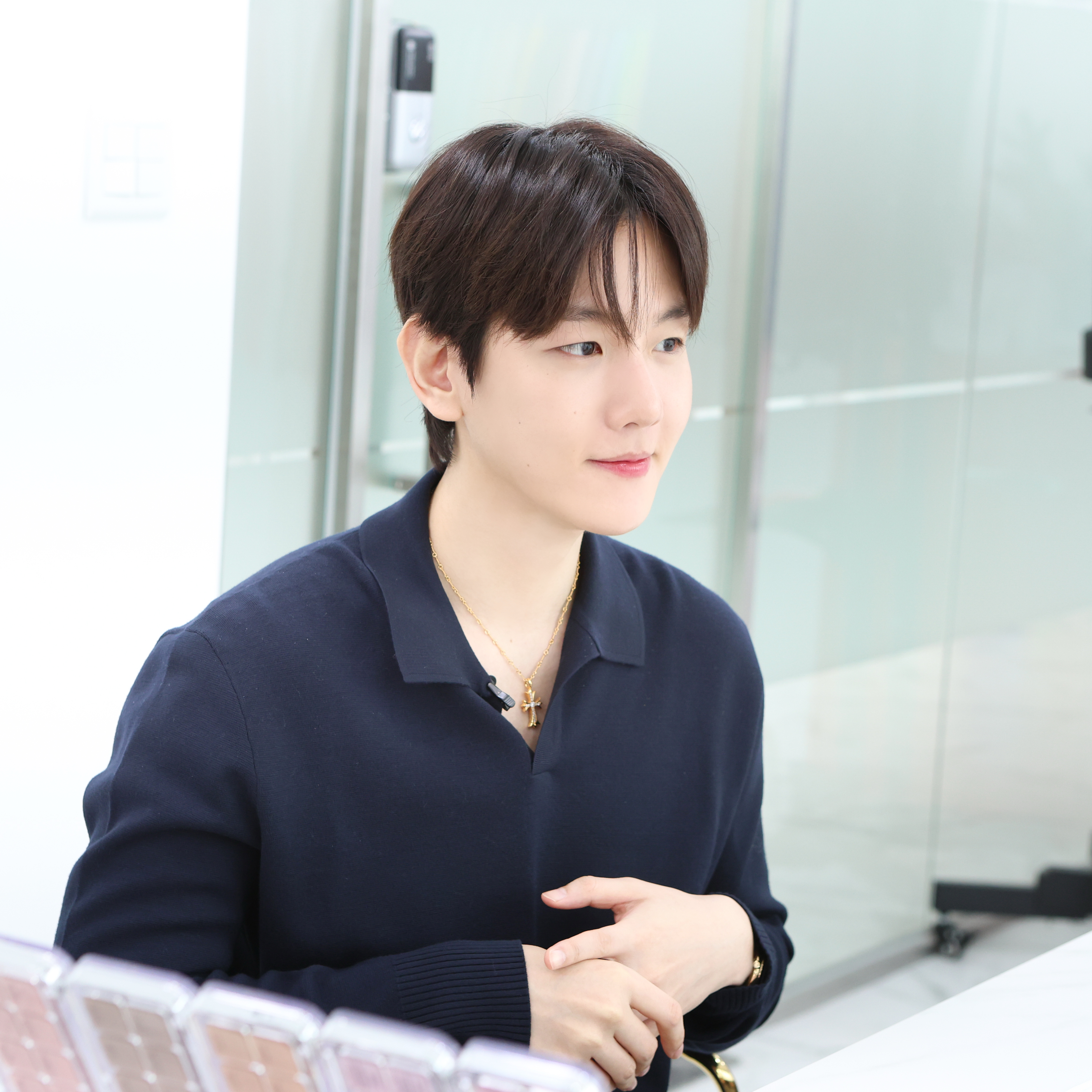 A moment captured by a fan of Baekhyun