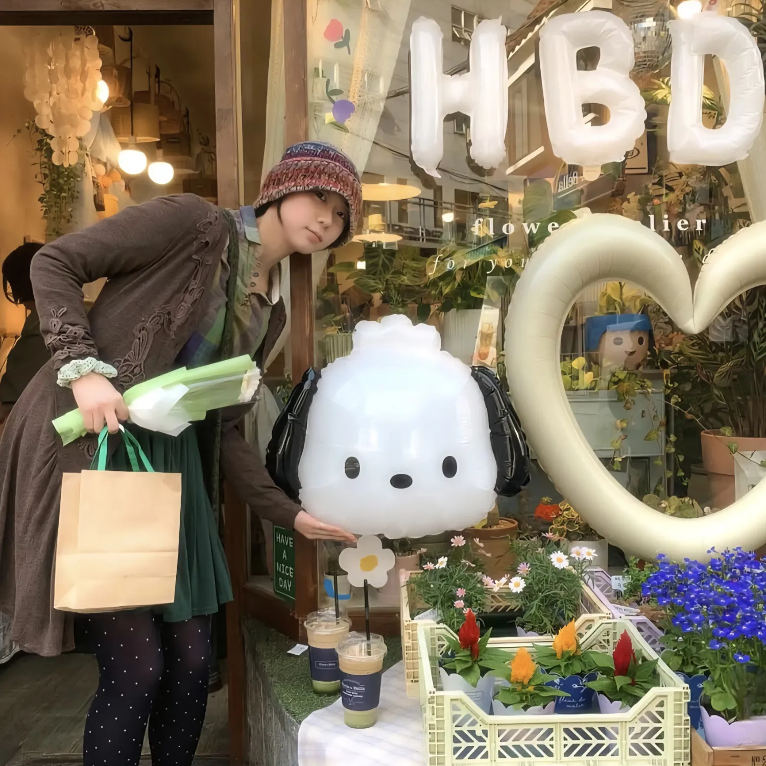 Behind-the-scenes cut of Han Yeji