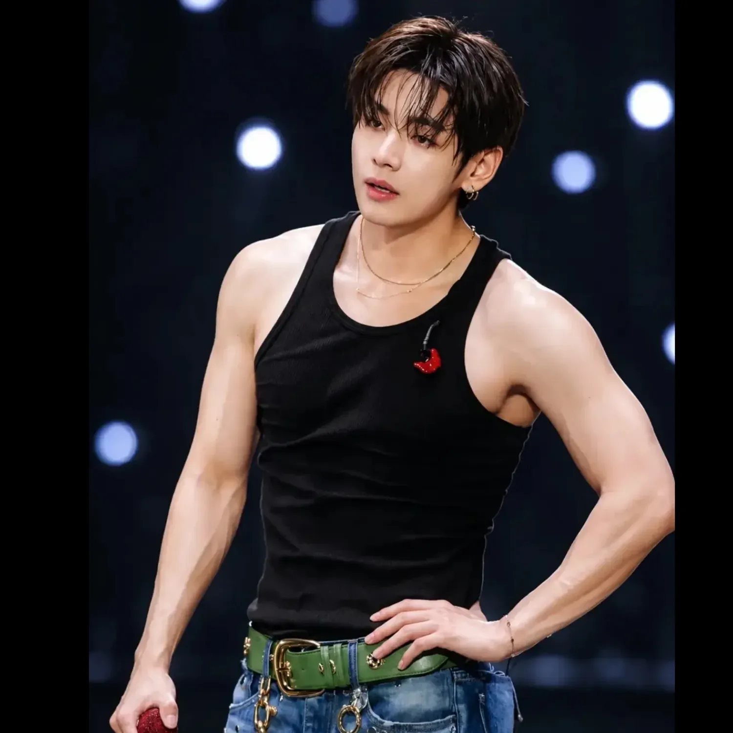 A moment captured by a fan of Kim Taehyung (V)
