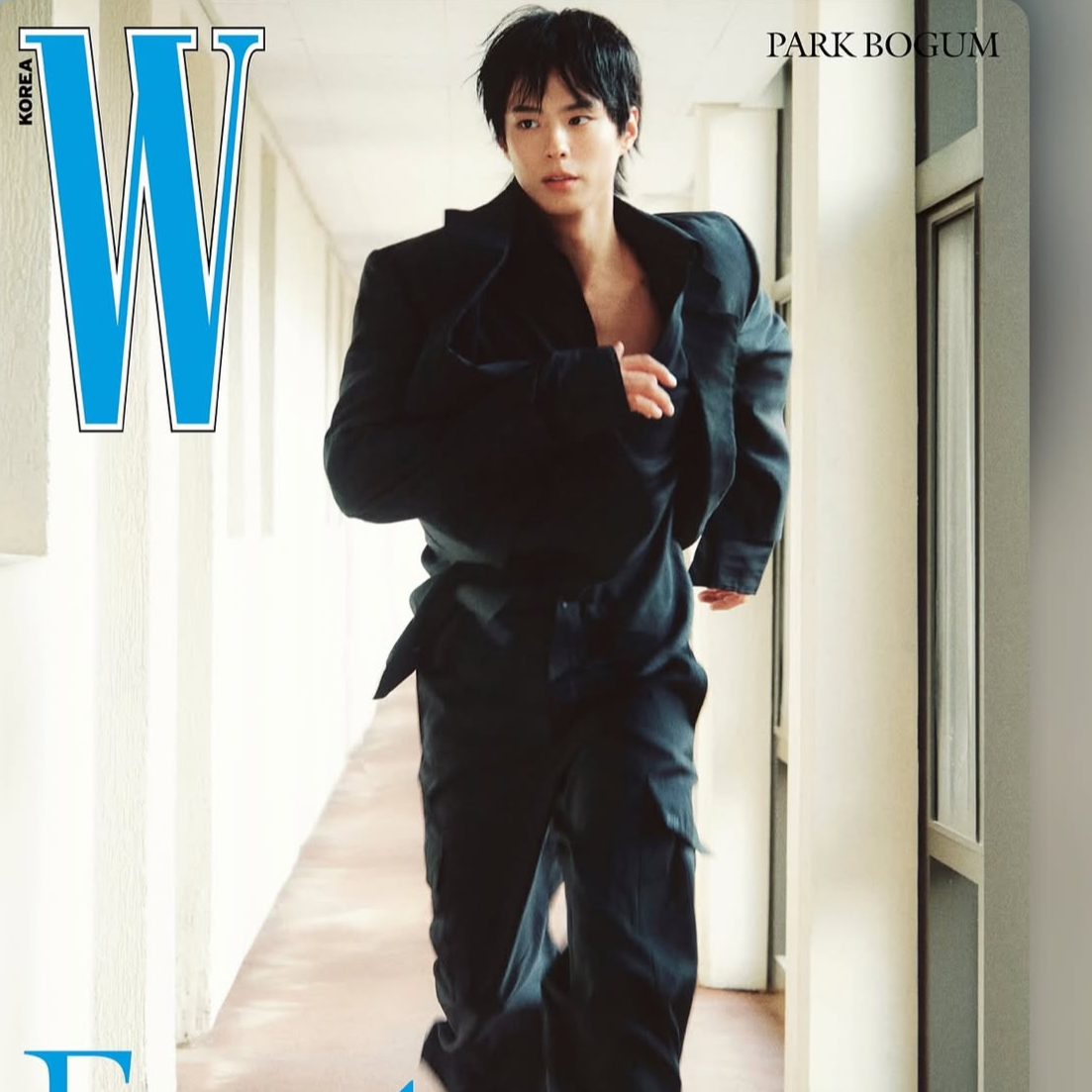 Behind-the-scenes cut of Park Bogum