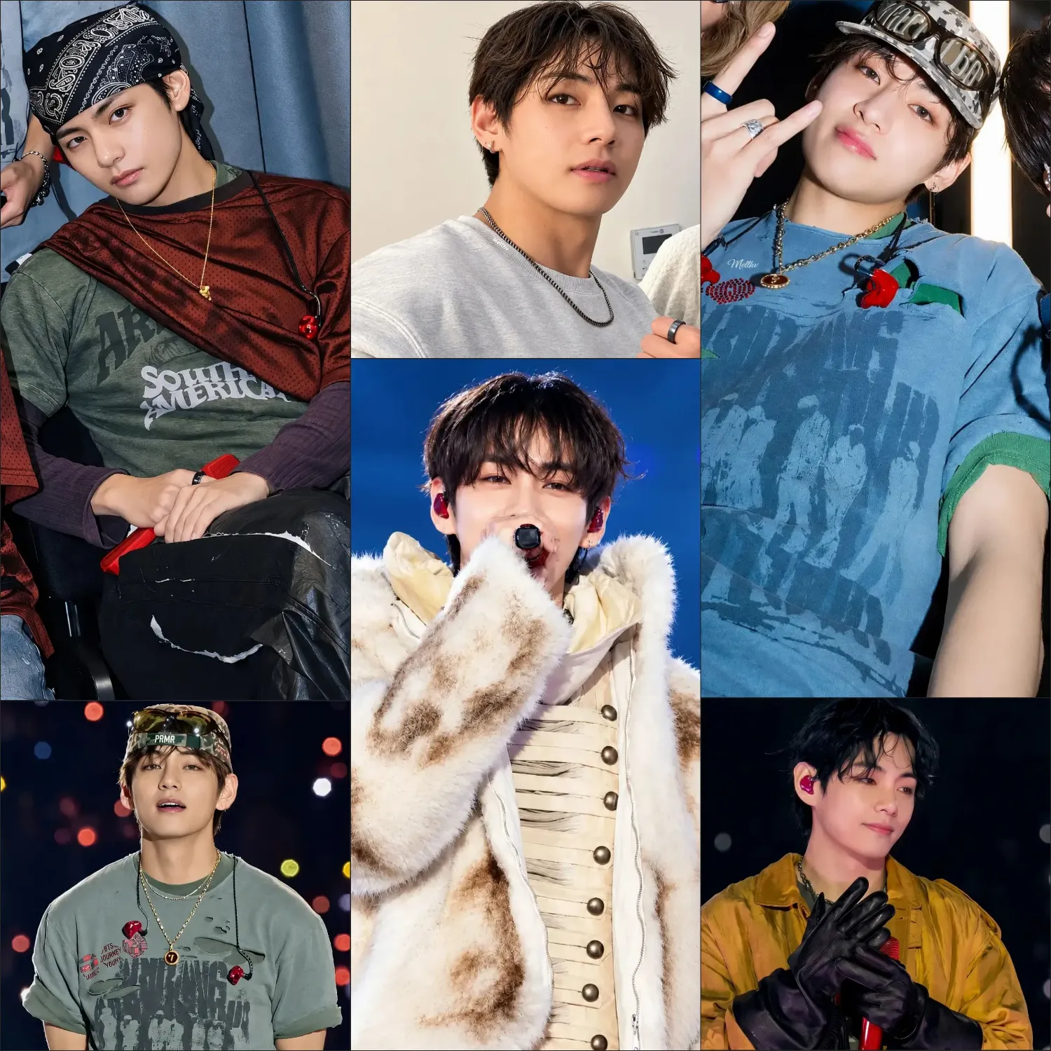A moment captured by a fan of Kim Taehyung (V)