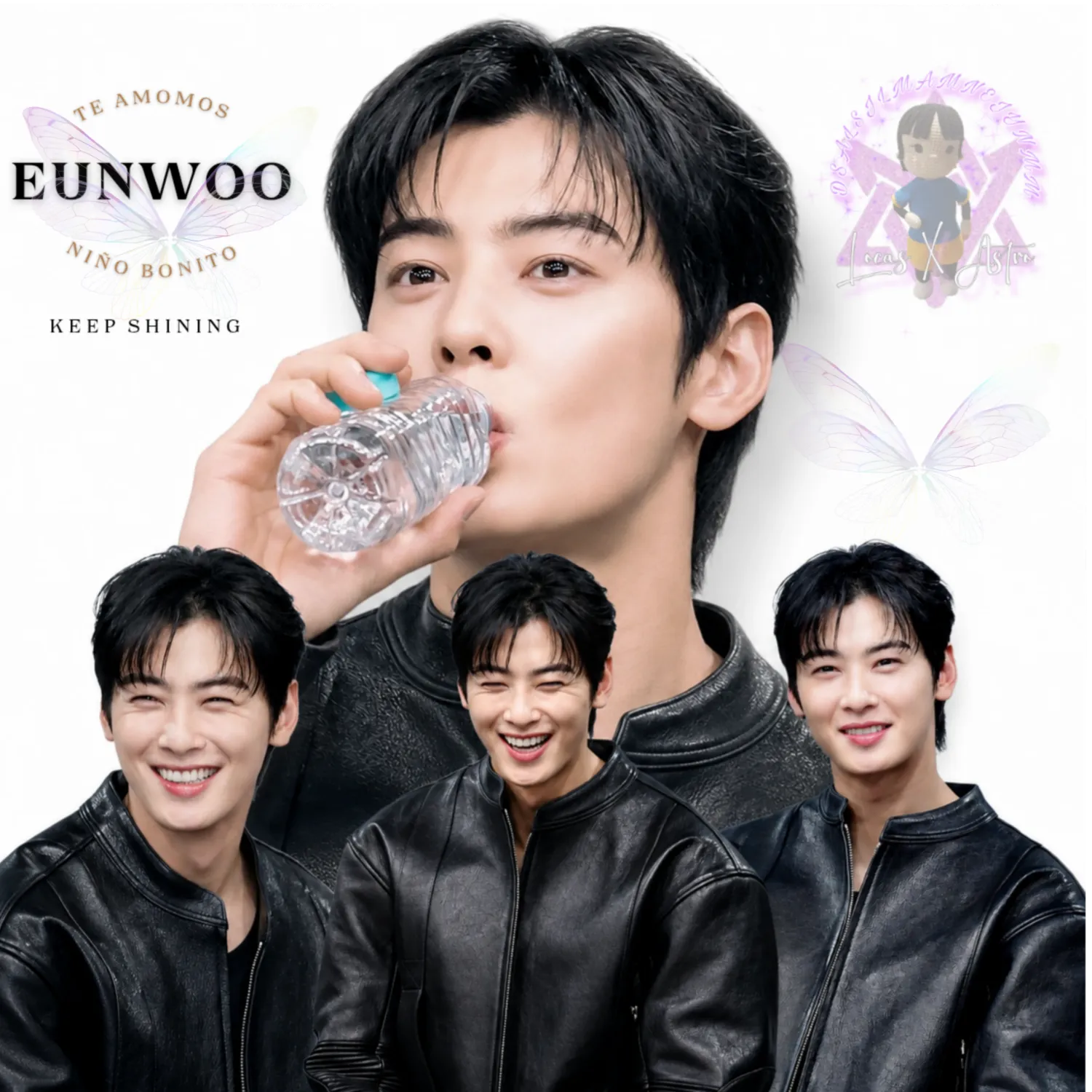 A moment captured by a fan of Cha Eunwoo
